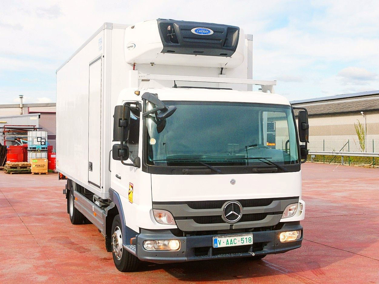 Mercedes-Benz 1018 ATEGO KUHLKOFFER CARRIER SUPRA 550 LBW - Camion frigorifique: photos 1 Mercedes-Benz 1018 ATEGO KUHLKOFFER CARRIER SUPRA 550 LBW - Camion frigorifique: photos 1
