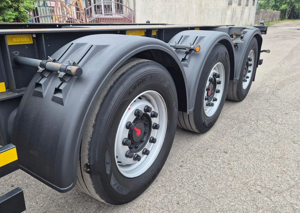 Semi-remorque porte-conteneur/ Caisse mobile Kögel Podkontenerowa: photos 15