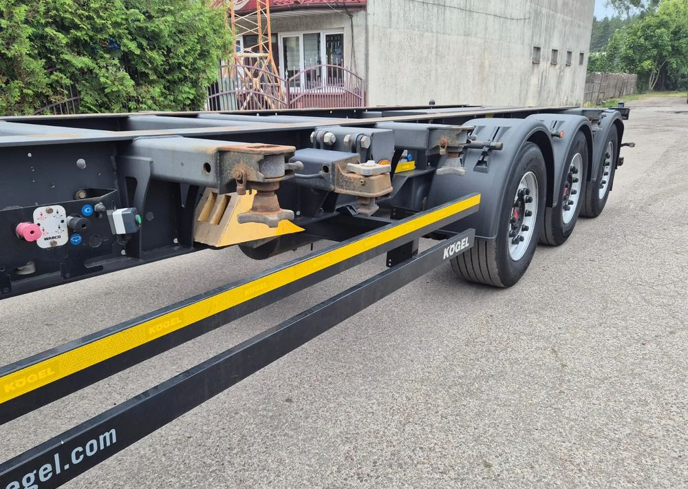 Semi-remorque porte-conteneur/ Caisse mobile Kögel Podkontenerowa: photos 14