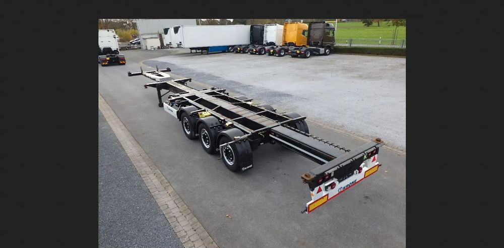 Krone Podkontenerowa - Semi-remorque porte-conteneur/ Caisse mobile: photos 2 Krone Podkontenerowa - Semi-remorque porte-conteneur/ Caisse mobile: photos 2