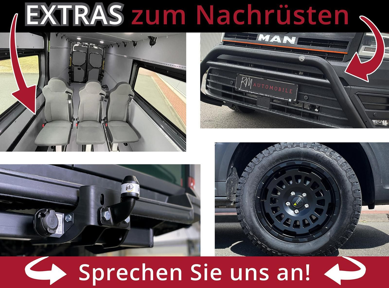 Fourgon utilitaire MAN TGE 3.180 L3H3 Kasten 4x4 DIFF NAV ACC STANDH: photos 37