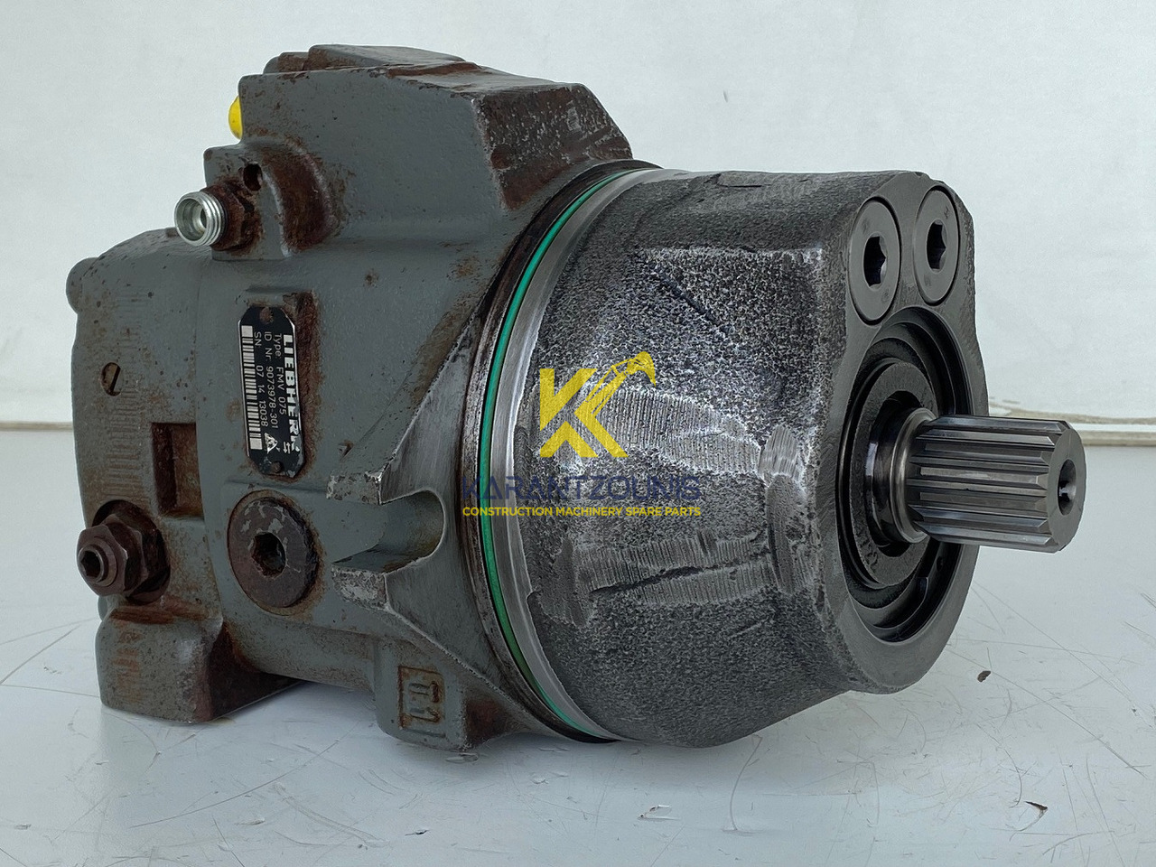 Liebherr Hydraulikeinbaumotor FMV075, ID-Nr.9073978. LOS914, LOS924, R902, R904, R912, R914, R922, R924, R924 COMP, R924 COMPA. #13038# - Moteur hydraulique pour Pelle sur chenille: photos 1 Liebherr Hydraulikeinbaumotor FMV075, ID-Nr.9073978. LOS914, LOS924, R902, R904, R912, R914, R922, R924, R924 COMP, R924 COMPA. #13038# - Moteur hydraulique pour Pelle sur chenille: photos 1