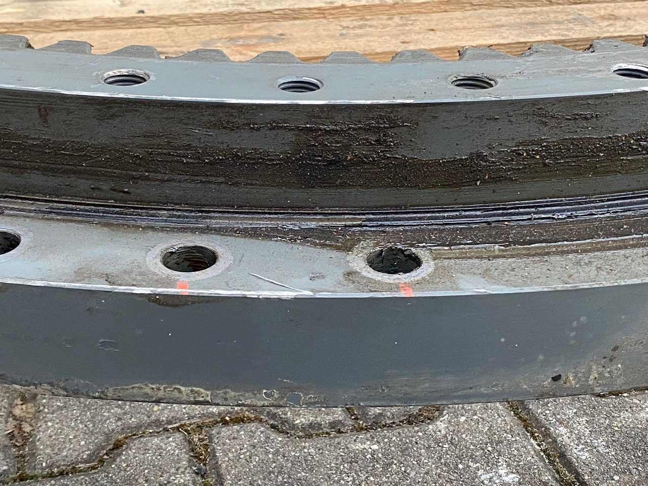 Couronne d'orientation pour Pelle sur chenille Liebherr Kugeldrehverbindung ID-Nr.90217104. Typ:KUD44VJ023.   R926 K-LC.   #11355#: photos 14