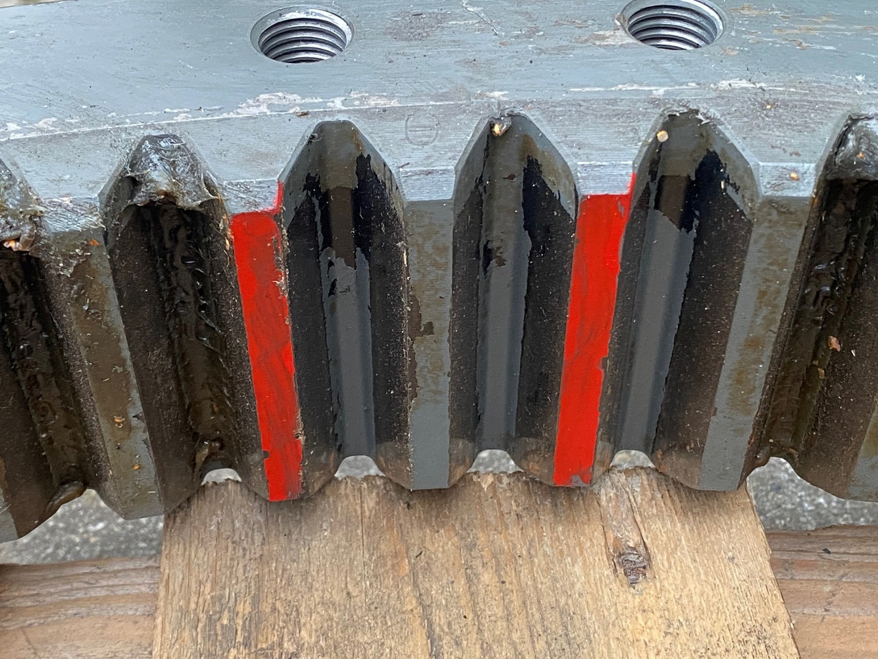 Couronne d'orientation pour Pelle sur chenille Liebherr Kugeldrehverbindung ID-Nr.90217104. Typ:KUD44VJ023.   R926 K-LC.   #11355#: photos 10