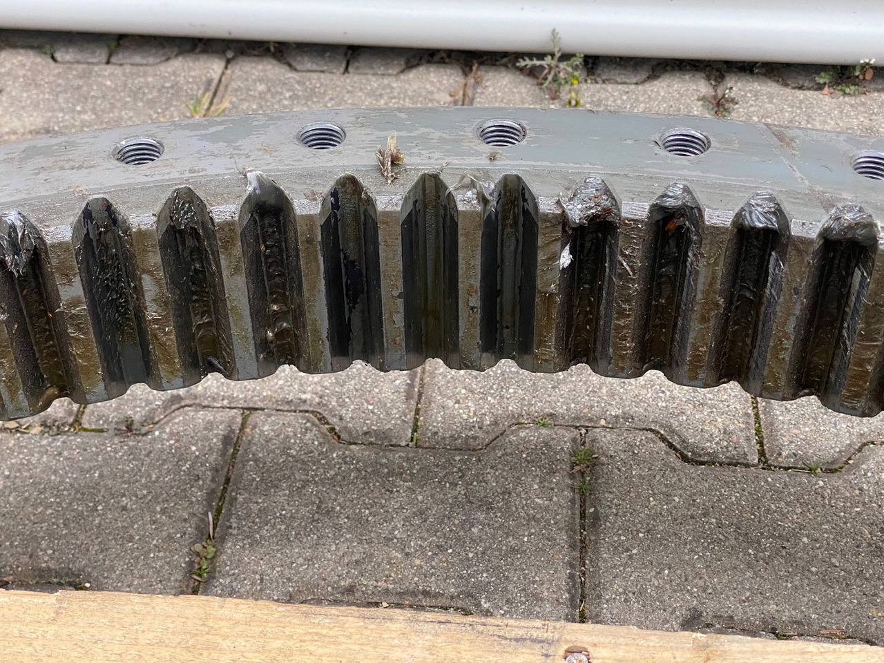 Couronne d'orientation pour Pelle sur chenille Liebherr Kugeldrehverbindung ID-Nr.90217104. Typ:KUD44VJ023.   R926 K-LC.   #11355#: photos 8