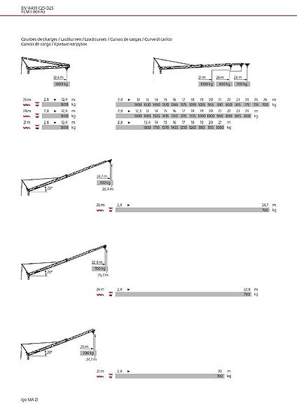 Grue à montage rapide Potain IGO MA 21: photos 8