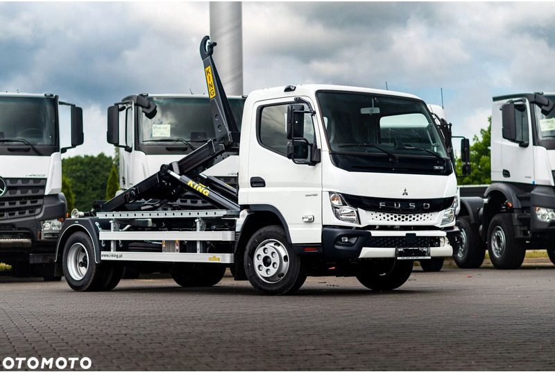 Mitsubishi Fuso 9C18 + KING HZ6R Hooklift - Camion ampliroll: photos 1 Mitsubishi Fuso 9C18 + KING HZ6R Hooklift - Camion ampliroll: photos 1