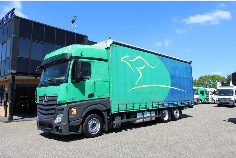 Mercedes-Benz Actros 1842 * EURO6 * 6X2 * - Camion à rideaux coulissants: photos 2 Mercedes-Benz Actros 1842 * EURO6 * 6X2 * - Camion à rideaux coulissants: photos 2