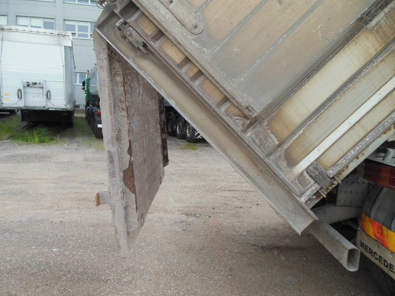 Camion benne Mercedes-Benz ACTROS 4144, 8X6, 3 PEDALE, MEILLER, BODRMATIC: photos 10
