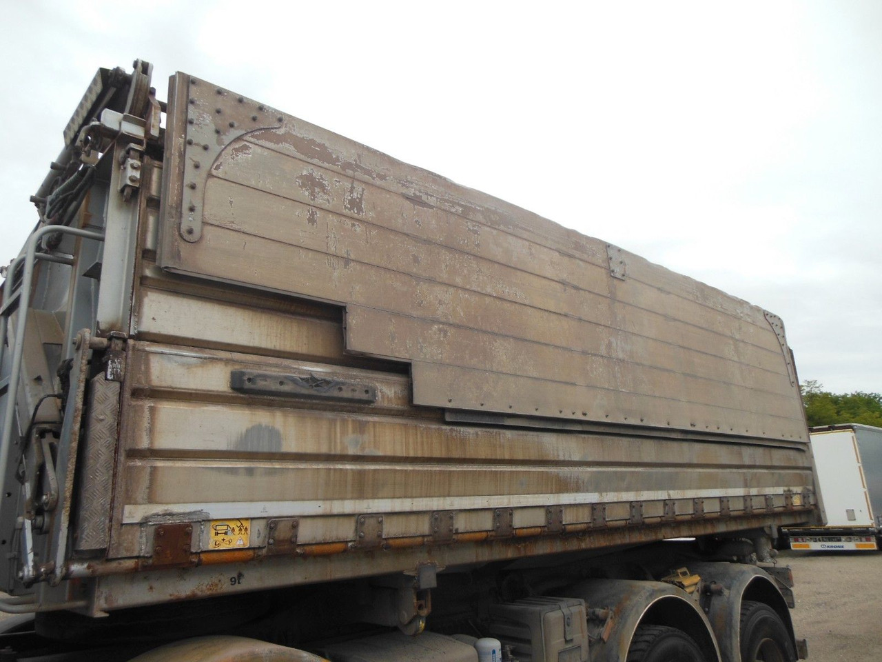 Camion benne Mercedes-Benz ACTROS 4144, 8X6, 3 PEDALE, MEILLER, BODRMATIC: photos 14