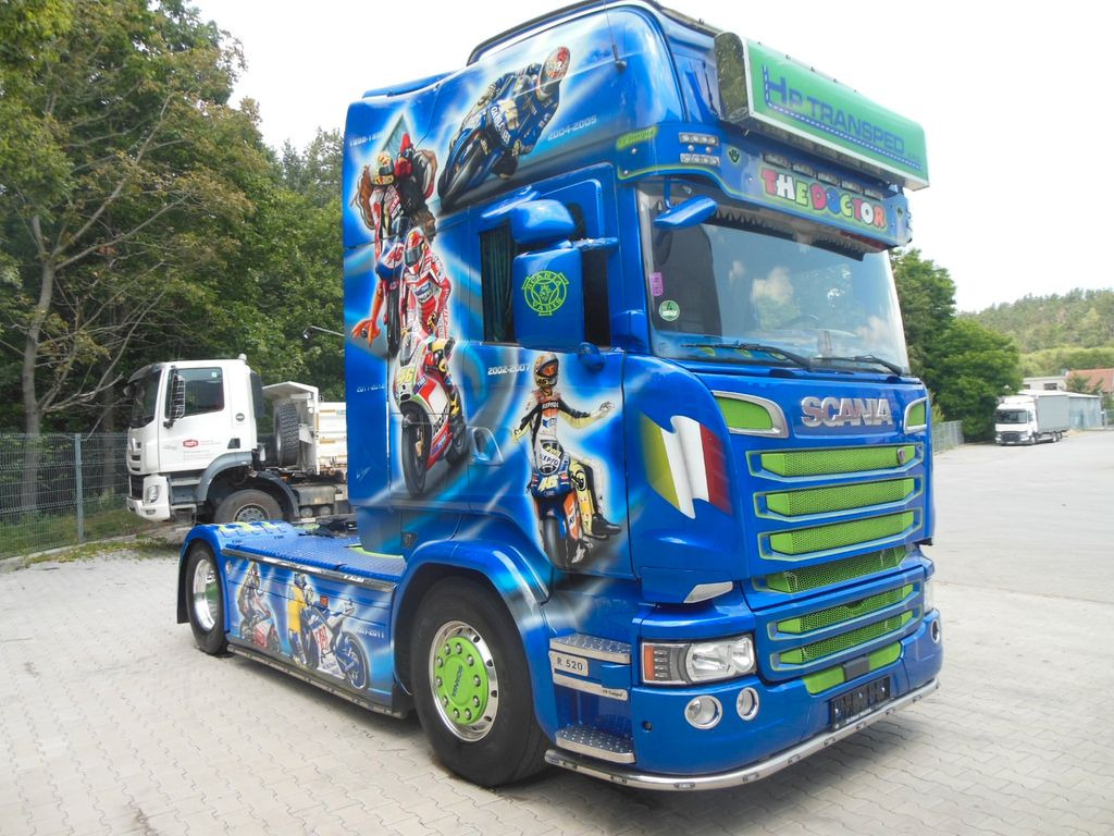 Scania R520, V8, ROSSI, LEDER, TOP!!! - Tracteur routier: photos 2 Scania R520, V8, ROSSI, LEDER, TOP!!! - Tracteur routier: photos 2