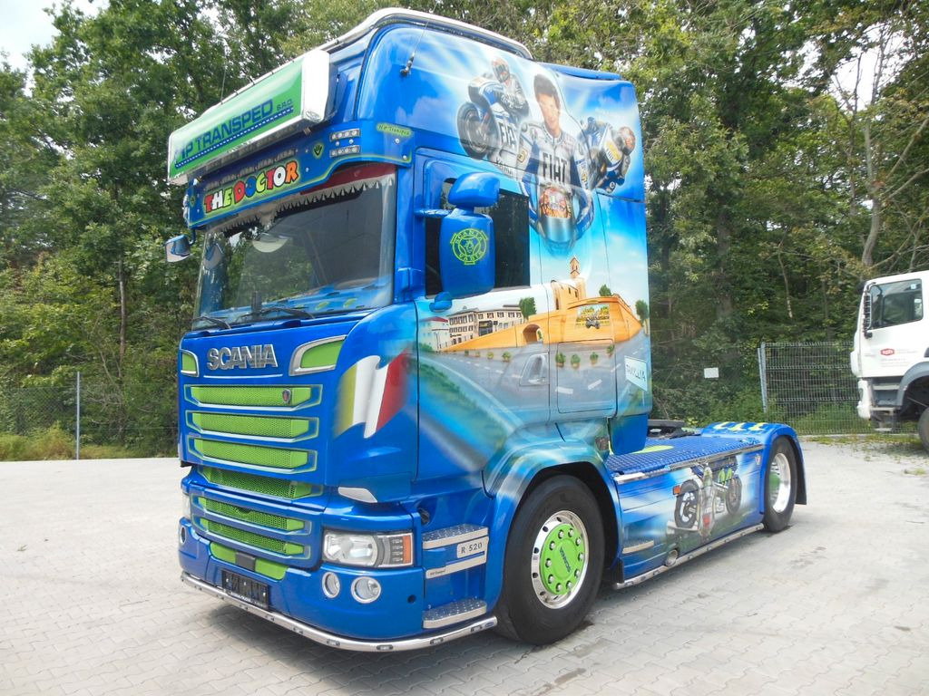 Scania R520, V8, ROSSI, LEDER, TOP!!! Scania R520, V8, ROSSI, LEDER, TOP!!! - Tracteur routier: photos 1 Scania R520, V8, ROSSI, LEDER, TOP!!! Scania R520, V8, ROSSI, LEDER, TOP!!! - Tracteur routier: photos 1