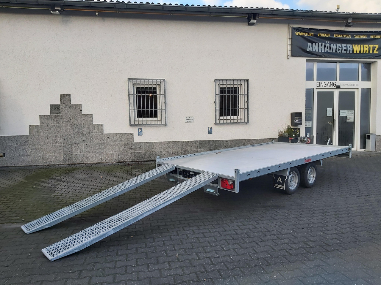 Anssems MSX 3000 Multitransporter 405x200cm Aluboden 3000kg Aktion bei Onlinekauf - Remorque plateau: photos 2 Anssems MSX 3000 Multitransporter 405x200cm Aluboden 3000kg Aktion bei Onlinekauf - Remorque plateau: photos 2