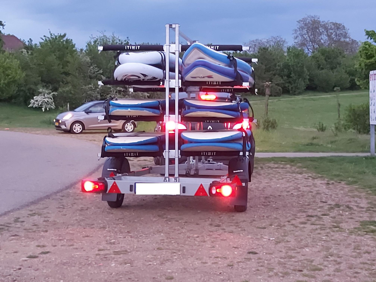 Brenderup Boattrailer Bootsanhänger 8116 160750UB Kanu/Kayak SUP Board Gestell 750kg 306002 - Remorque bateau: photos 2 Brenderup Boattrailer Bootsanhänger 8116 160750UB Kanu/Kayak SUP Board Gestell 750kg 306002 - Remorque bateau: photos 2