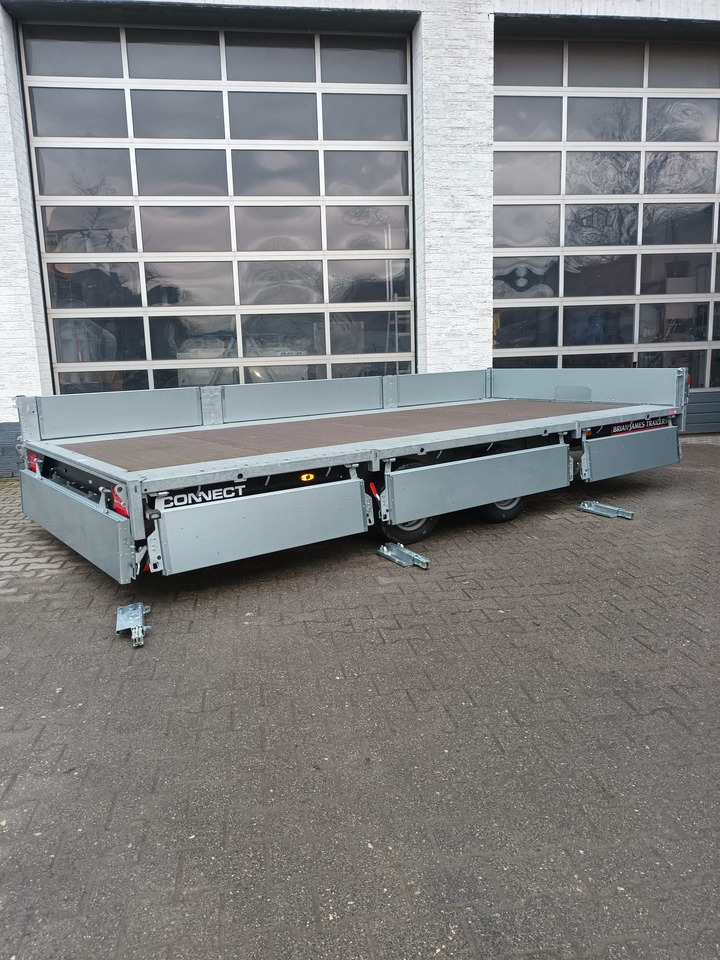 Brian James Trailer Connect 450x215x30cm blackline Bordwände LED 12" Tandem 3500kg - Remorque plateau: photos 3 Brian James Trailer Connect 450x215x30cm blackline Bordwände LED 12" Tandem 3500kg - Remorque plateau: photos 3