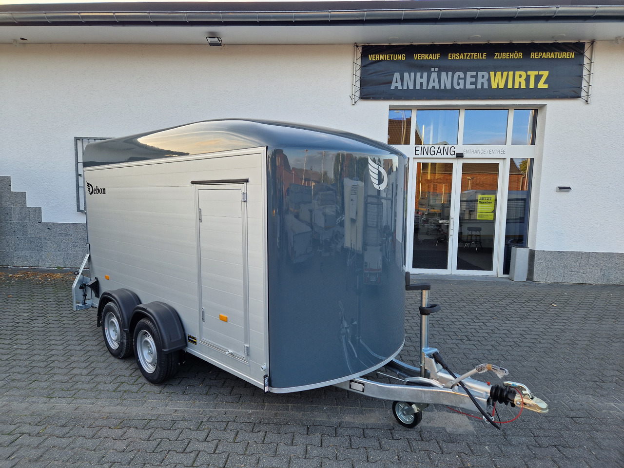 Cargo Roadster 500 XL 365x166x198cm Alu Poly irongrey Seitentür 2600kg Pullman 100km/H Modell 09.24 - Remorque voiture: photos 2 Cargo Roadster 500 XL 365x166x198cm Alu Poly irongrey Seitentür 2600kg Pullman 100km/H Modell 09.24 - Remorque voiture: photos 2