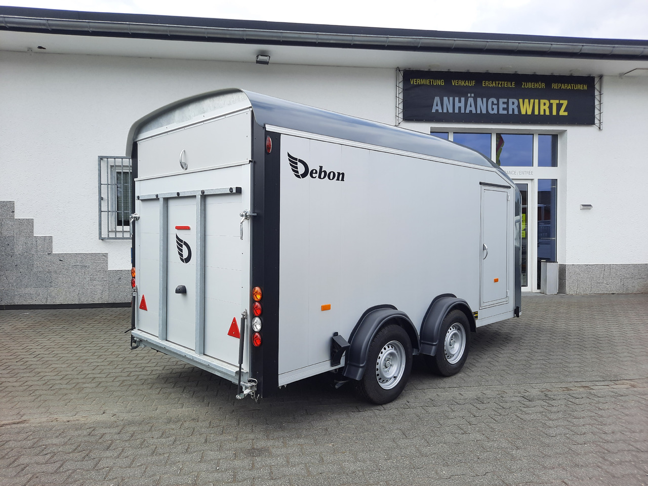 Cargo Roadster 800 435x200x206cm Alu Poly irongrey Seitentür Heckrampe Pullman 100km/H 3500kg - Remorque voiture: photos 4 Cargo Roadster 800 435x200x206cm Alu Poly irongrey Seitentür Heckrampe Pullman 100km/H 3500kg - Remorque voiture: photos 4