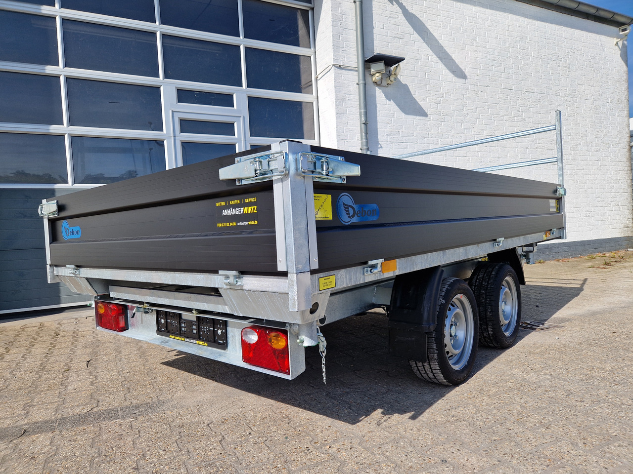 Cheval Liberte Kipper PW 3.3 35 black 330x180x35cm Elektro 3500kg Modell 09.2024 - Remorque benne: photos 5 Cheval Liberte Kipper PW 3.3 35 black 330x180x35cm Elektro 3500kg Modell 09.2024 - Remorque benne: photos 5