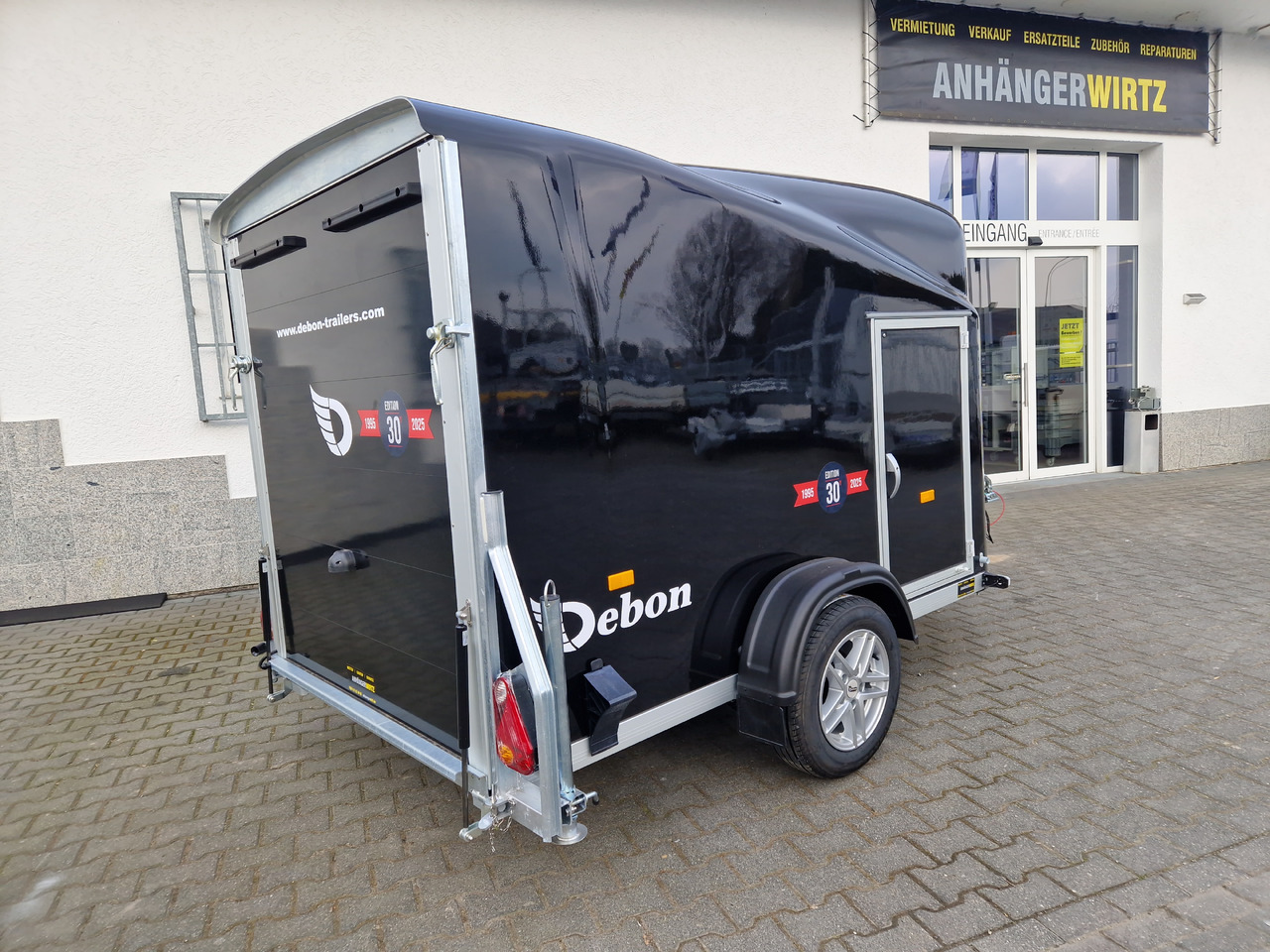 Remorque voiture Debon Cargo 1300 300x152x168cm black Seitentür Alufelgen silver Pullman II 100km/H 1300kg Modell 25: photos 18