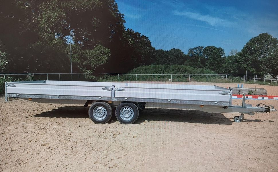 Hapert AZURE H-2 605x200x30cm 14" 3500kg - Remorque plateau: photos 1 Hapert AZURE H-2 605x200x30cm 14" 3500kg - Remorque plateau: photos 1