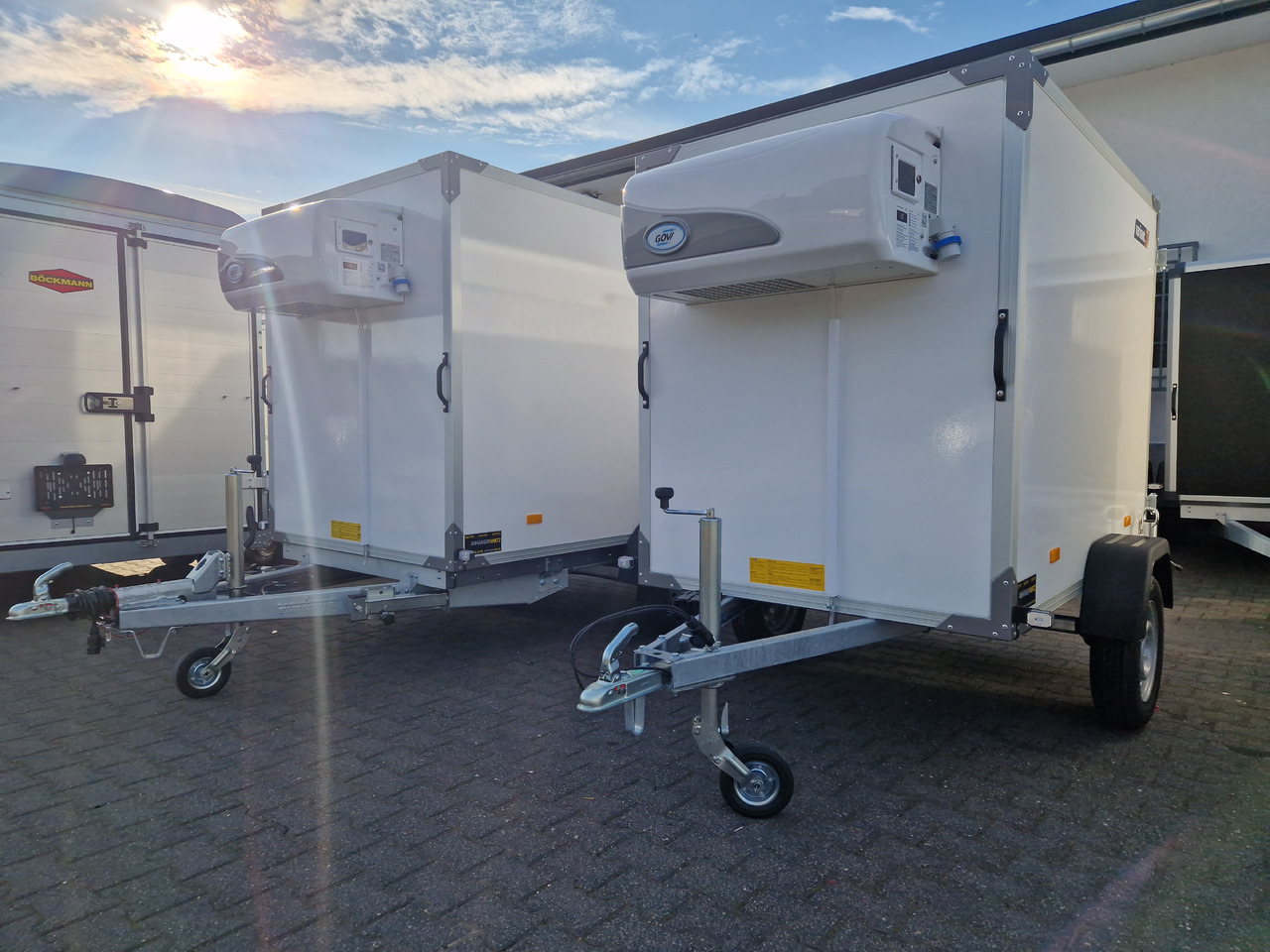 Kühlanhänger 752 DK2 Classic 199x124x150cm XPS Govi Kühlung 750kg ungebremst - Remorque frigorifique: photos 4 Kühlanhänger 752 DK2 Classic 199x124x150cm XPS Govi Kühlung 750kg ungebremst - Remorque frigorifique: photos 4