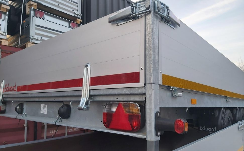 Multi Transporter XL+ 406x220x40cm Auffahrrampen (XL+) 10" 3000kg extrabreit - Remorque plateau: photos 1 Multi Transporter XL+ 406x220x40cm Auffahrrampen (XL+) 10" 3000kg extrabreit - Remorque plateau: photos 1