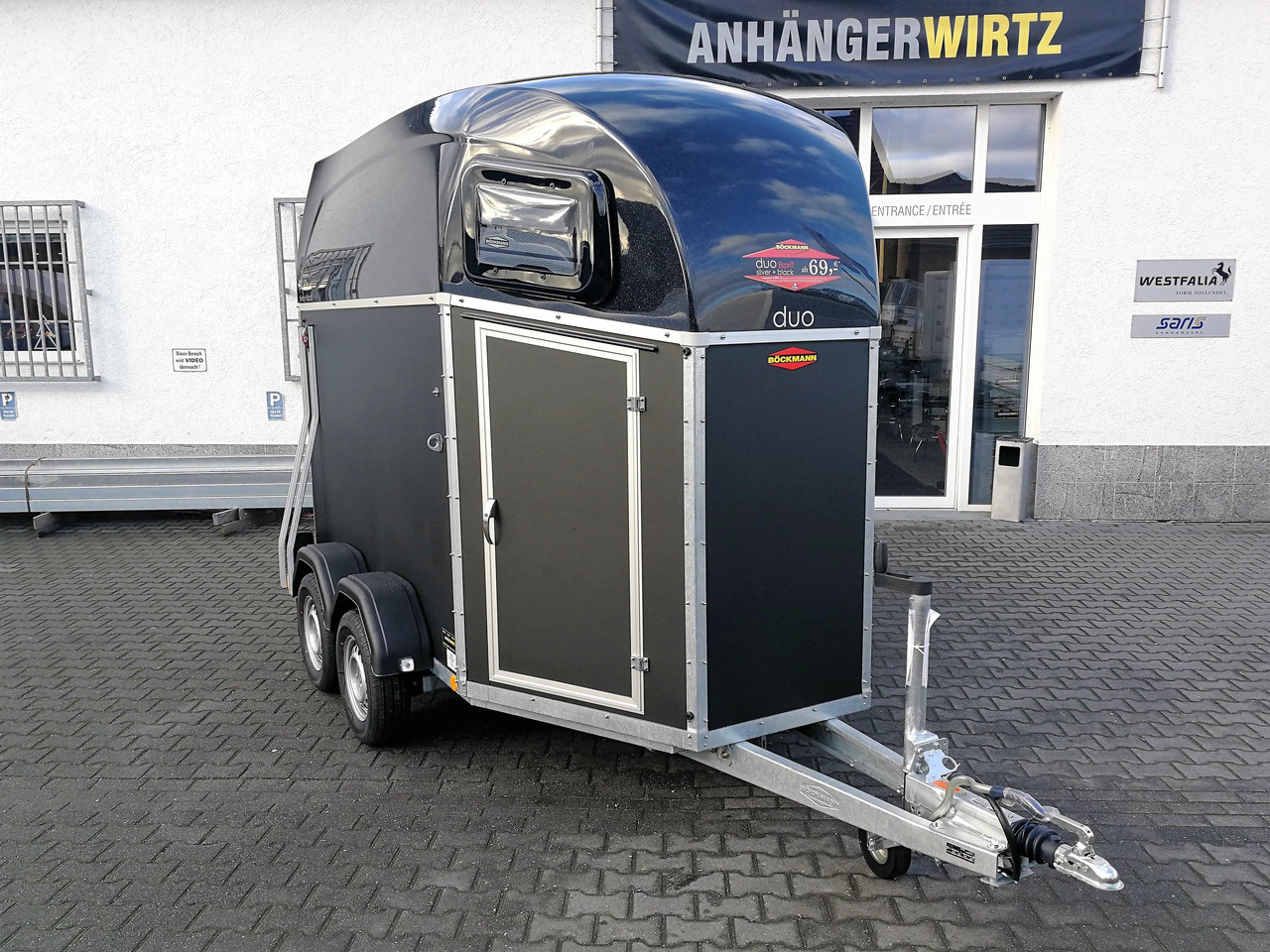 Pferdeanhänger Böckmann DUO Esprit silver black Haube schwarz 2400kg Modell 2024 - Van chevaux: photos 5 Pferdeanhänger Böckmann DUO Esprit silver black Haube schwarz 2400kg Modell 2024 - Van chevaux: photos 5