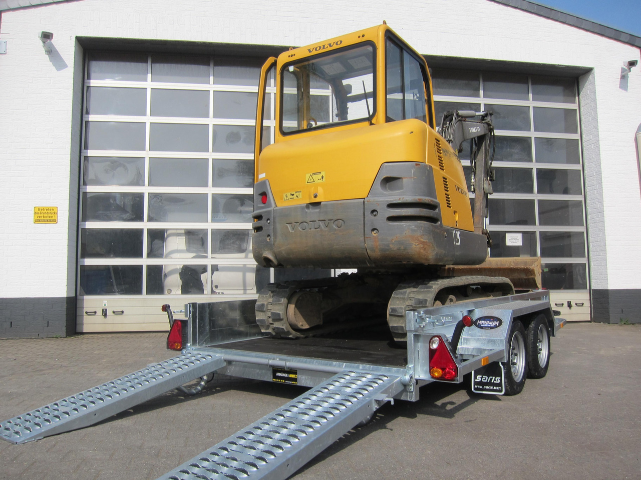 Saris Baggeranhänger Magnum Explorer 3000 V Rampen verschiebbar 3000kg Online Aktion - Remorque porte engin: photos 4 Saris Baggeranhänger Magnum Explorer 3000 V Rampen verschiebbar 3000kg Online Aktion - Remorque porte engin: photos 4