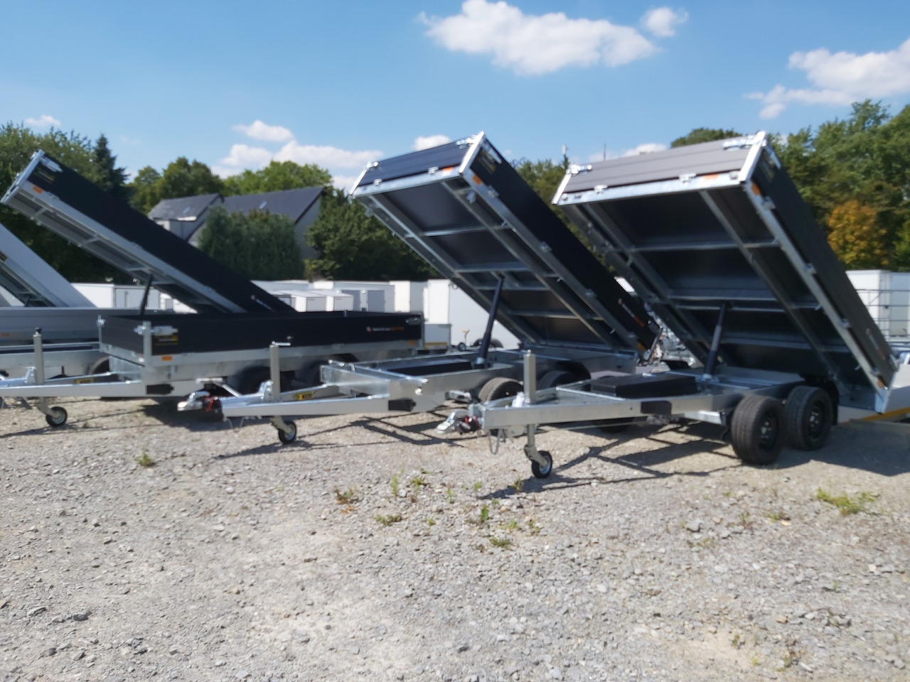 Saris Kipper K3 406 204 3500 2 HD E 406x204x35cm black Alu Auffahrrampen Stützen LED 3500kg - Remorque benne: photos 2 Saris Kipper K3 406 204 3500 2 HD E 406x204x35cm black Alu Auffahrrampen Stützen LED 3500kg - Remorque benne: photos 2