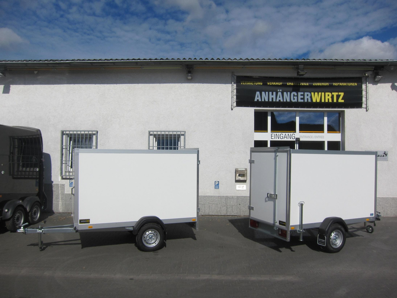 WM Meyer Koffer AZ 7525/126 150 S30 251x126x150cm (S) 750kg online Aktion Modell 2024 - Remorque fourgon: photos 2 WM Meyer Koffer AZ 7525/126 150 S30 251x126x150cm (S) 750kg online Aktion Modell 2024 - Remorque fourgon: photos 2