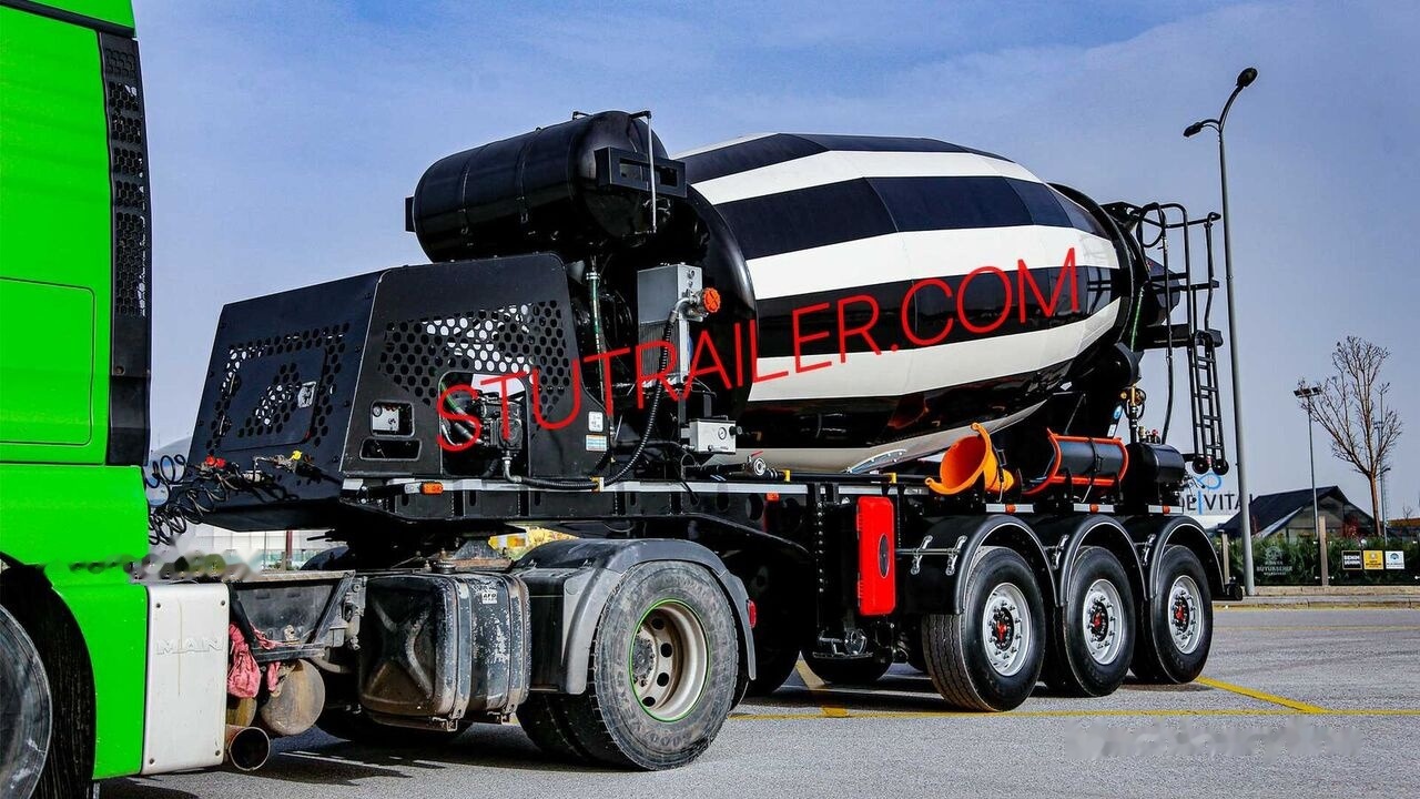 STU 14,7m3 Concrete Mixer Trailer - Semi-remorque malaxeur: photos 4 STU 14,7m3 Concrete Mixer Trailer - Semi-remorque malaxeur: photos 4