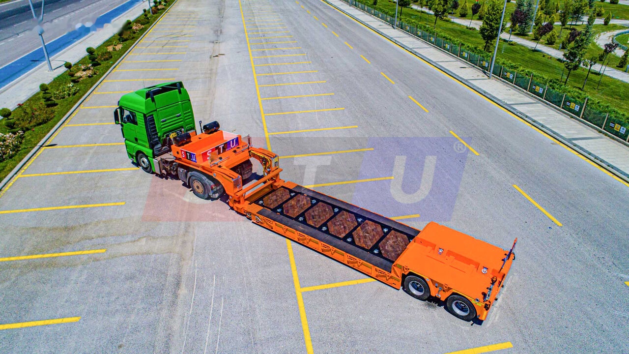 STU 2 Axle Extendable Low Loader - Semi-remorque surbaissé: photos 1 STU 2 Axle Extendable Low Loader - Semi-remorque surbaissé: photos 1
