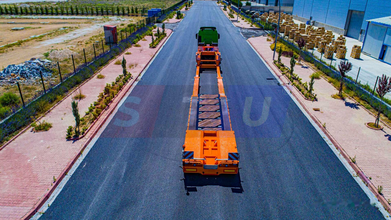 STU 2 Axle Extendable Low Loader - Semi-remorque surbaissé: photos 2 STU 2 Axle Extendable Low Loader - Semi-remorque surbaissé: photos 2