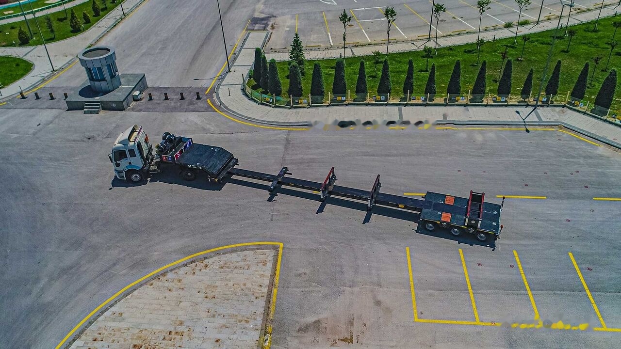 Semi-remorque surbaissé neuf STU 3 Axle Hydraulic Steering Low Loader: photos 25