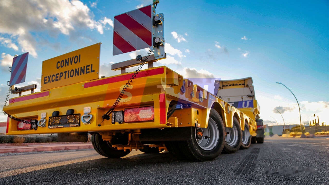 Semi-remorque surbaissé neuf STU 3 Axle Hydraulic Steering Low Loader: photos 18