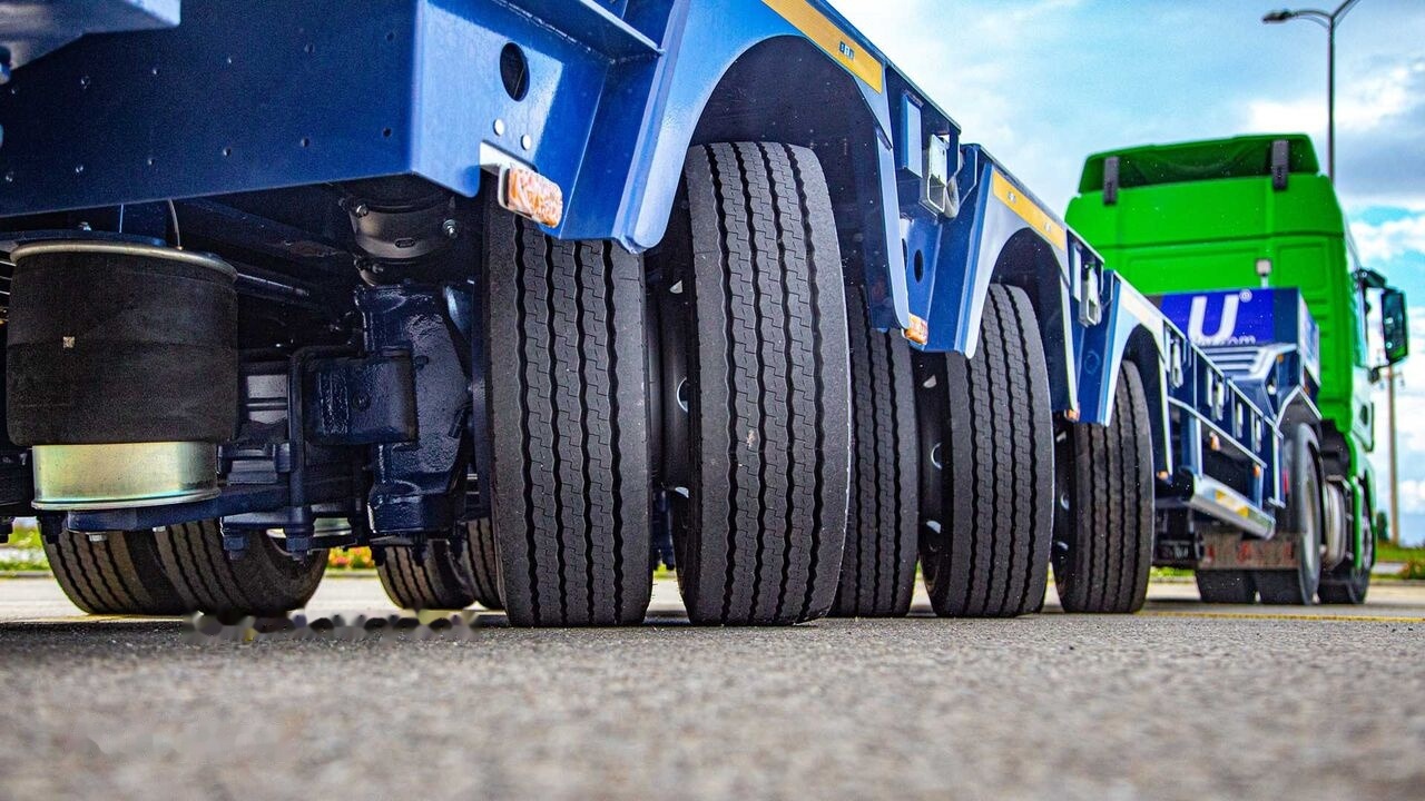 Semi-remorque surbaissé neuf STU 3 Axle Hydraulic Steering Low Loader: photos 22