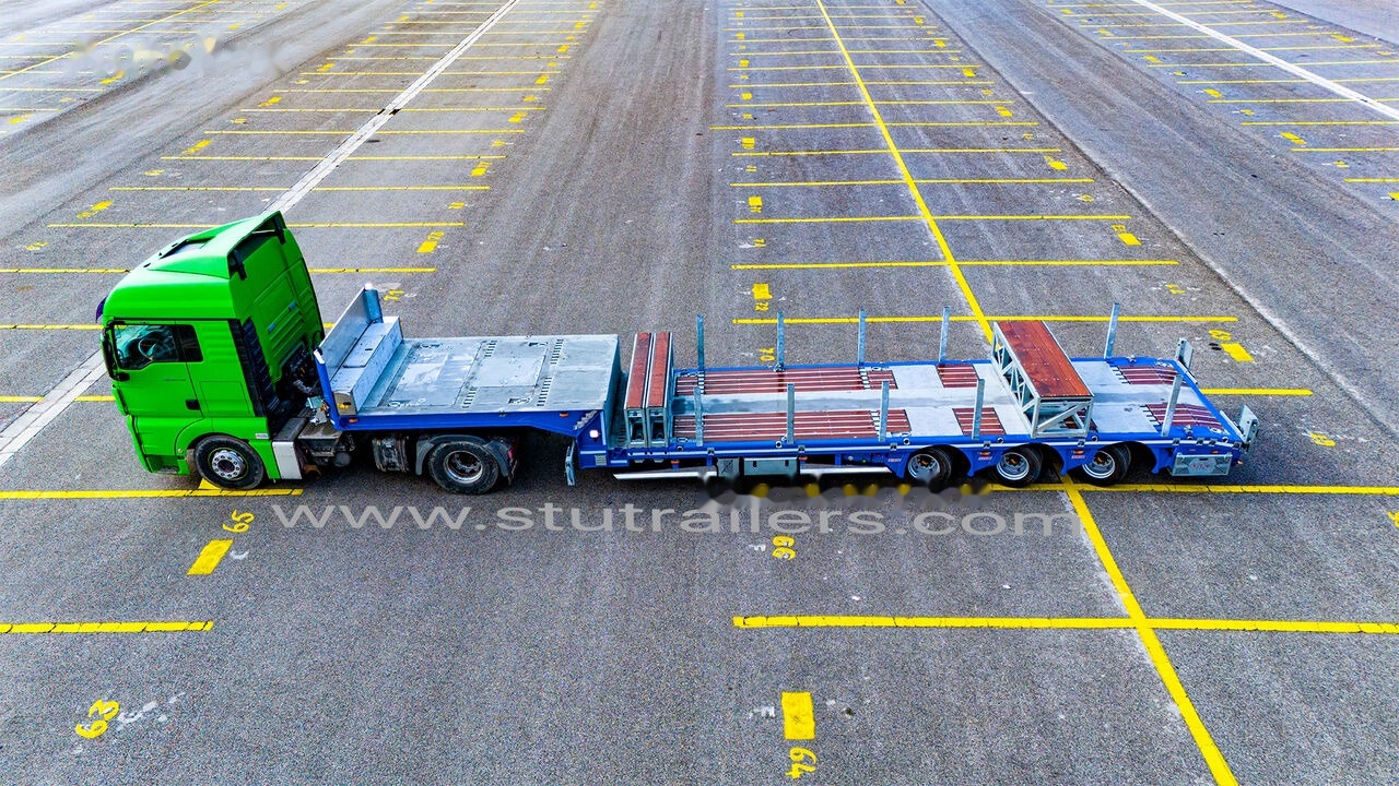 Semi-remorque surbaissé neuf STU 3 Axle Hydraulic Steering Low Loader: photos 8