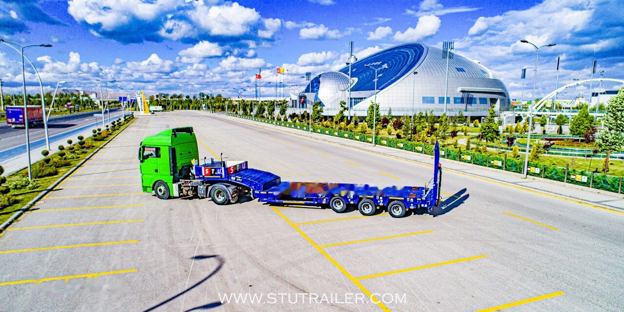 Semi-remorque surbaissé neuf STU 3 Axle Hydraulic Steering Low Loader: photos 21