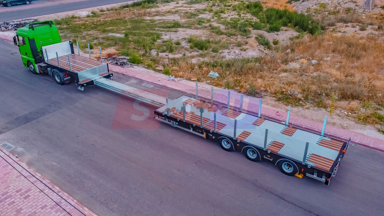 STU 3 Axles Lowbed Trailer - Semi-remorque surbaissé: photos 4 STU 3 Axles Lowbed Trailer - Semi-remorque surbaissé: photos 4