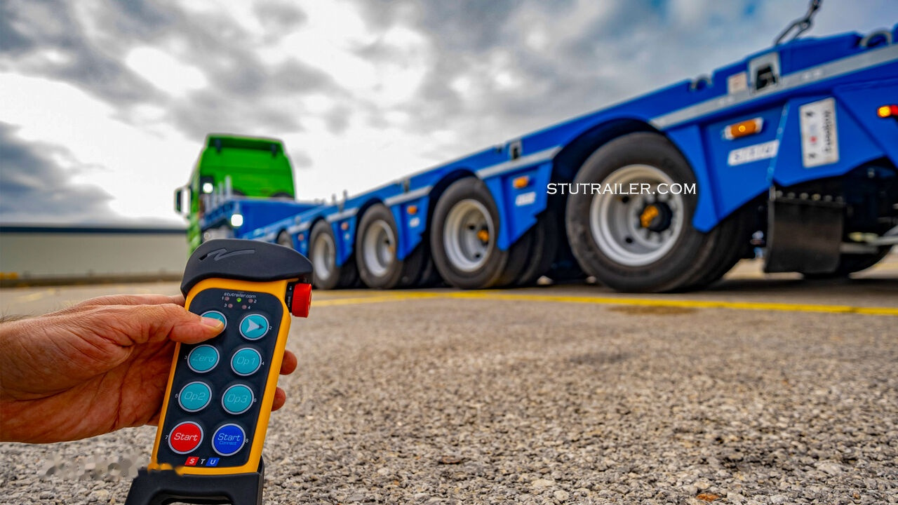 STU 5 Axle Hydraulic Steering Extendable Low Laoder - Semi-remorque surbaissé: photos 2 STU 5 Axle Hydraulic Steering Extendable Low Laoder - Semi-remorque surbaissé: photos 2