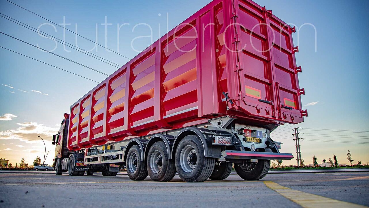 STU 71m3 TIPPER TRAILER - FOR METAL SCRAP - Semi-remorque benne: photos 4 STU 71m3 TIPPER TRAILER - FOR METAL SCRAP - Semi-remorque benne: photos 4