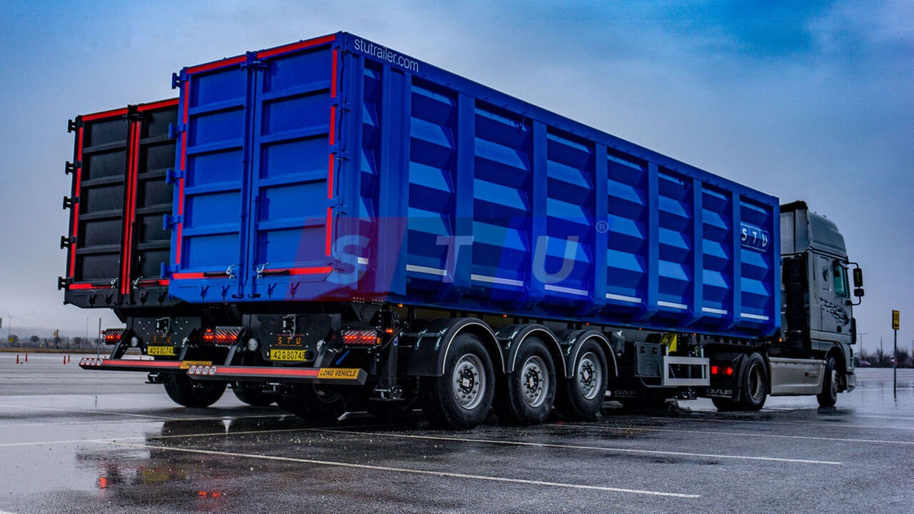 STU 71m3 TIPPER TRAILER - FOR METAL SCRAP - Semi-remorque benne: photos 5 STU 71m3 TIPPER TRAILER - FOR METAL SCRAP - Semi-remorque benne: photos 5