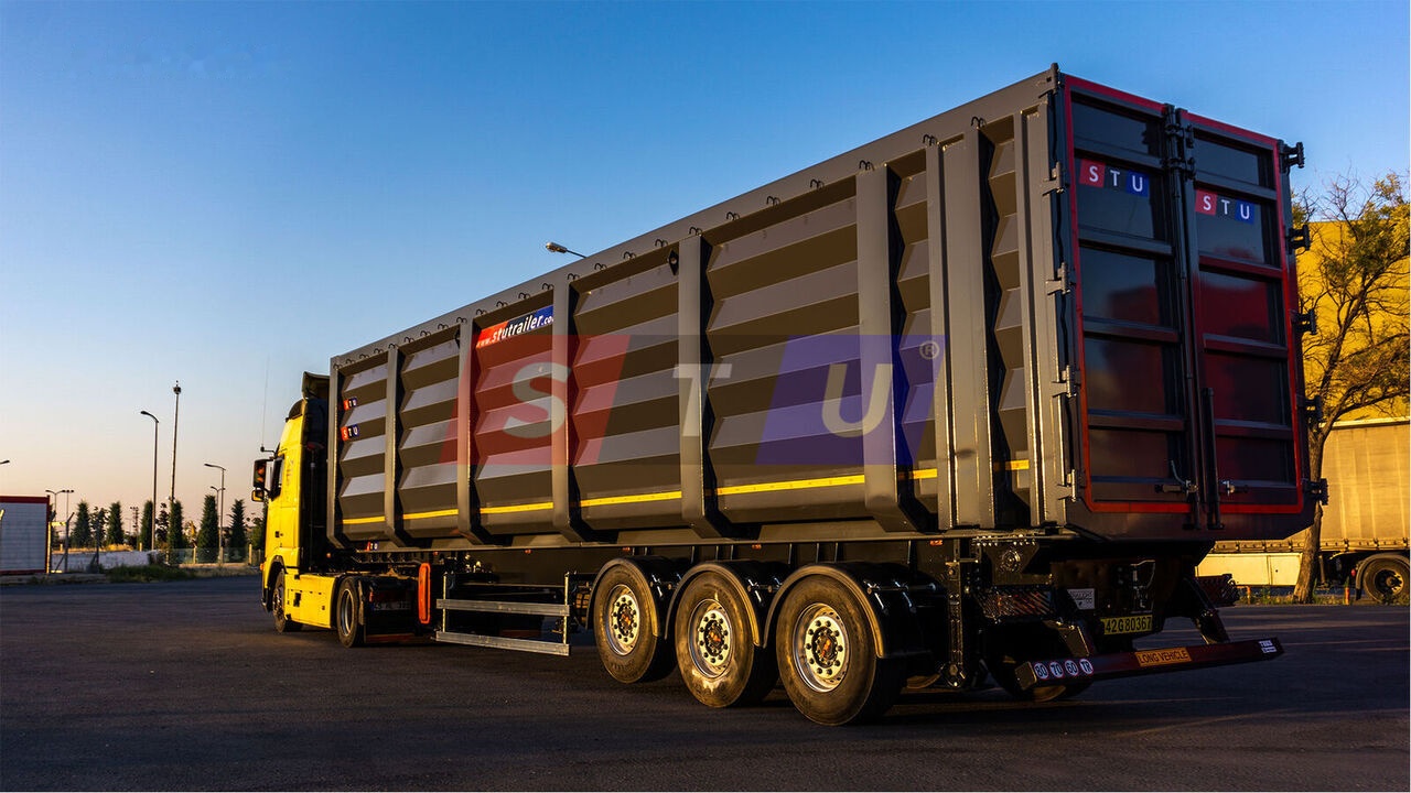 STU 71m3 Tipper Trailer For Scrap Metal - Semi-remorque benne: photos 2 STU 71m3 Tipper Trailer For Scrap Metal - Semi-remorque benne: photos 2