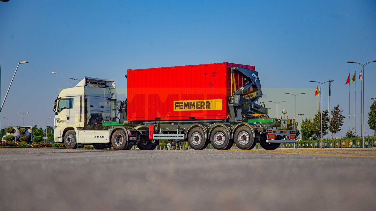 STU Side Lifter Trailer / Side Loader Trailer - Semi-remorque porte-conteneur/ Caisse mobile: photos 3 STU Side Lifter Trailer / Side Loader Trailer - Semi-remorque porte-conteneur/ Caisse mobile: photos 3