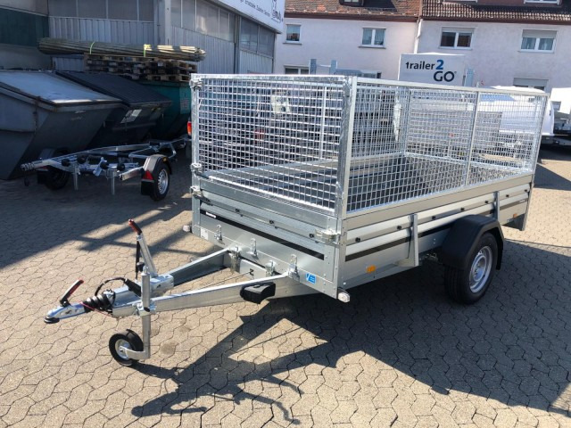 Brenderup 2300S Stahl Laubgitter, 1,3 to. kippbar KV, 3010x1530x400mm - Remorque voiture: photos 2 Brenderup 2300S Stahl Laubgitter, 1,3 to. kippbar KV, 3010x1530x400mm - Remorque voiture: photos 2