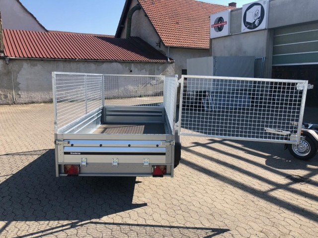 Brenderup 2300S Stahl Laubgitter, 1,3 to. kippbar KV, 3010x1530x400mm - Remorque voiture: photos 5 Brenderup 2300S Stahl Laubgitter, 1,3 to. kippbar KV, 3010x1530x400mm - Remorque voiture: photos 5