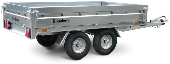 Brenderup 3251STB1300, 1000 kg, Stahl Hochlader, 2500 x 1420 x 350 mm - Remorque voiture: photos 4 Brenderup 3251STB1300, 1000 kg, Stahl Hochlader, 2500 x 1420 x 350 mm - Remorque voiture: photos 4