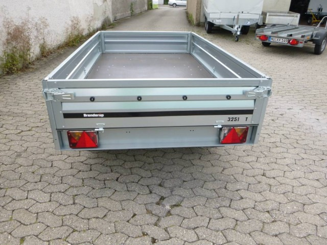 Brenderup 3251STB1300, 1000 kg, Stahl Hochlader, 2500 x 1420 x 350 mm - Remorque voiture: photos 2 Brenderup 3251STB1300, 1000 kg, Stahl Hochlader, 2500 x 1420 x 350 mm - Remorque voiture: photos 2