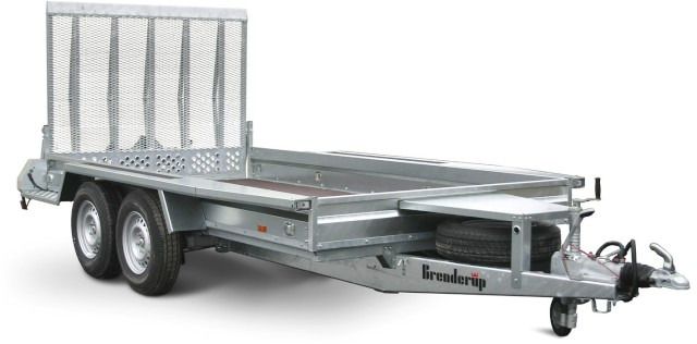 Brenderup Baumaschinentransporter MT 3600 STB3500, 3,5 to. 365x180mm - Remorque porte engin: photos 1 Brenderup Baumaschinentransporter MT 3600 STB3500, 3,5 to. 365x180mm - Remorque porte engin: photos 1