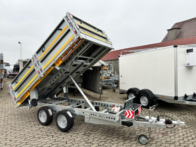 Brian James Cargo Tipper 2, Heckkipper 526-3116-35-2-12, 3100 x 1600 x 300 mm, 3,5 to. - Remorque benne: photos 1 Brian James Cargo Tipper 2, Heckkipper 526-3116-35-2-12, 3100 x 1600 x 300 mm, 3,5 to. - Remorque benne: photos 1